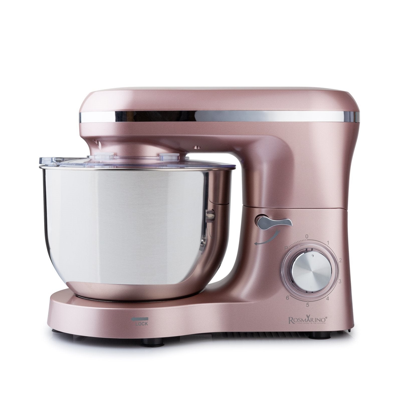 Infinity Keukenmixer PRO 1400W - Champagne roze