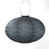 Solar Lampion Mosaic Oval - 40 cm - Grijs Blauw