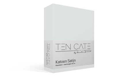 100% Katoen Satijnen Hoeslaken - Naturel