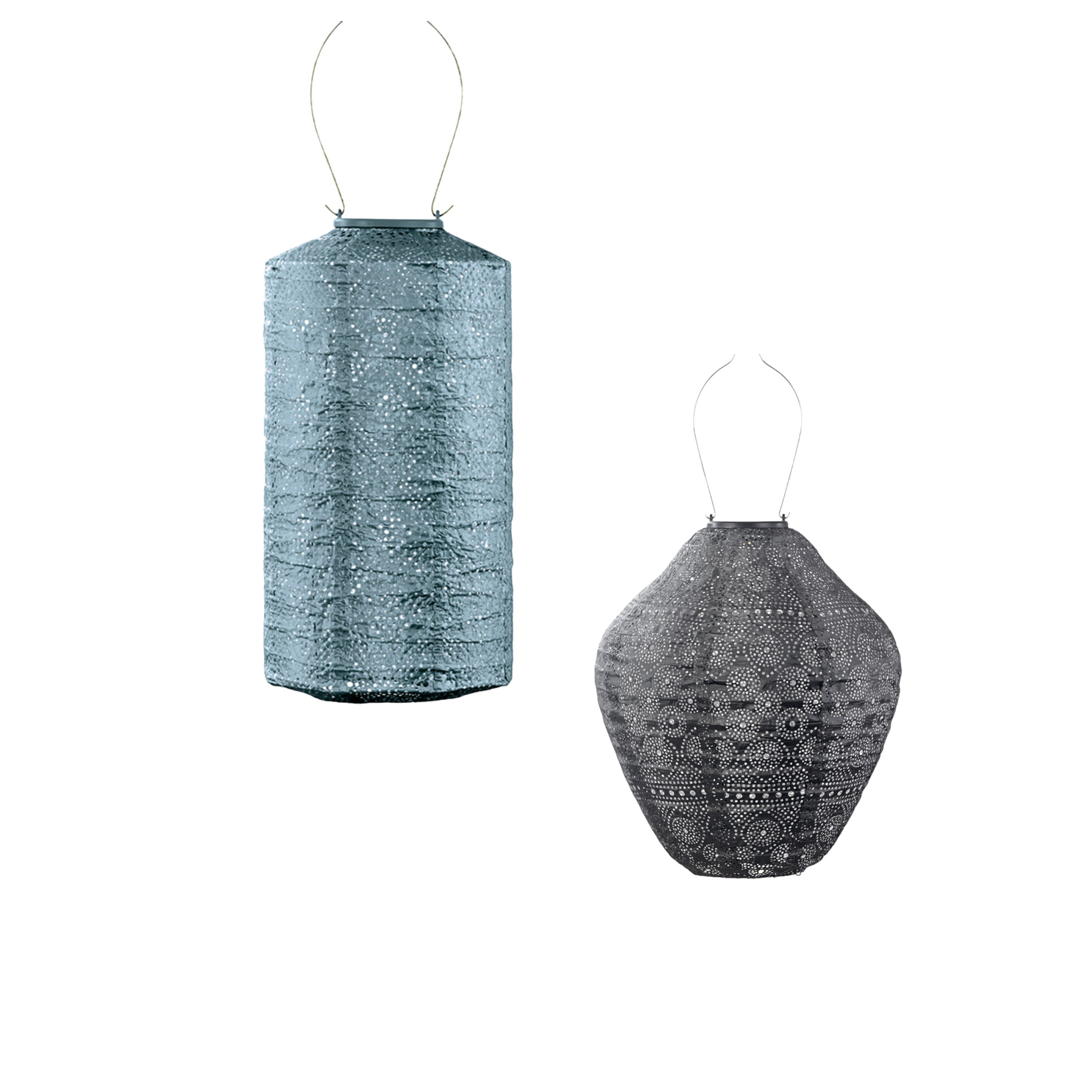 LUMIZ Solar Buitenlamp Passiebloem Set - 2 stuks