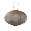 Solar Lampion Paisley Oval - Solar tuinverlichting - 40 cm - Taupe