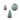 Solar Buitenlampionnen Groene Set - 3 stuks
